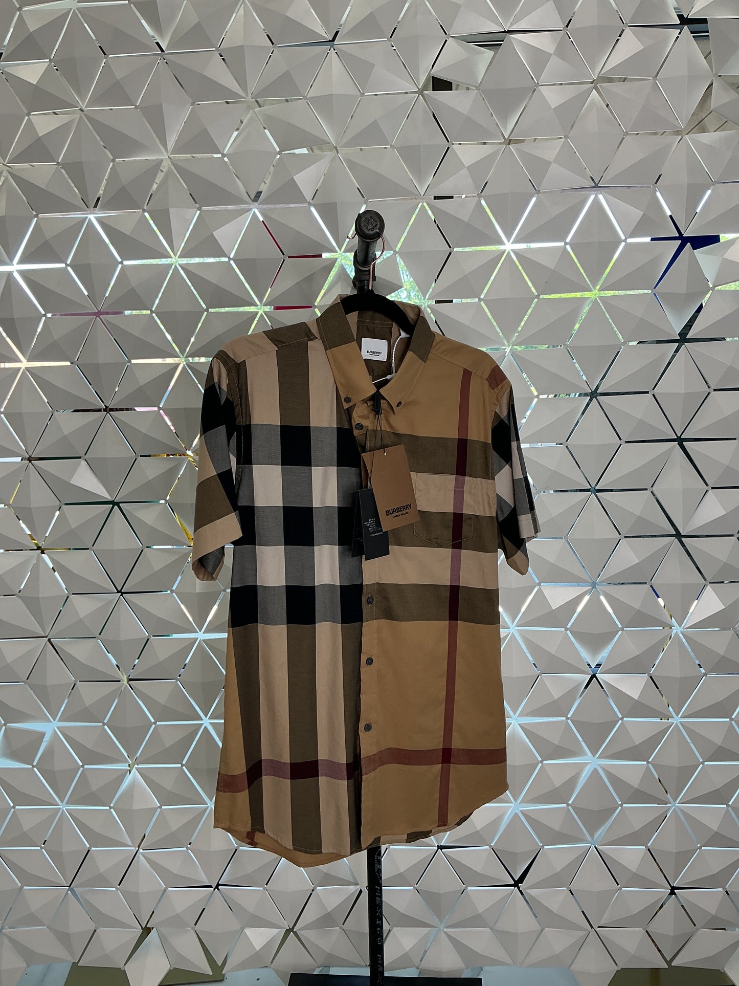 Men’s Luxury Short Sleeve Button Down