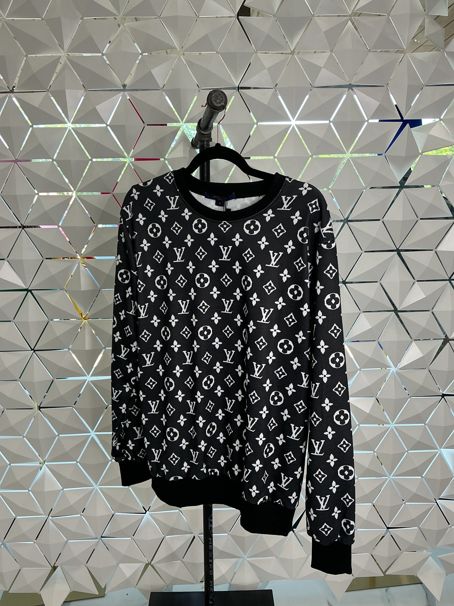 Monogram Black Sweater