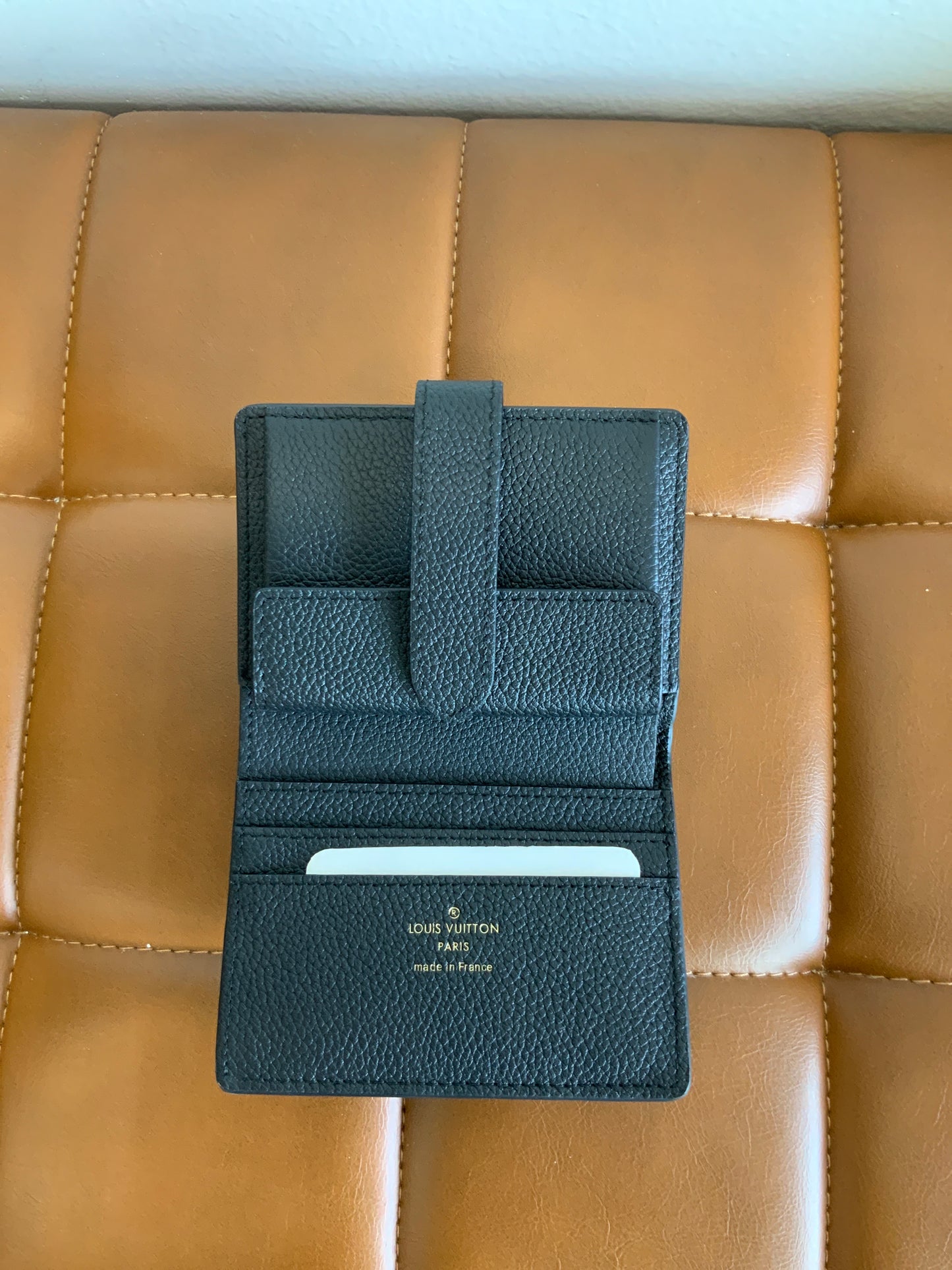 Luxury Black Lock Wallet