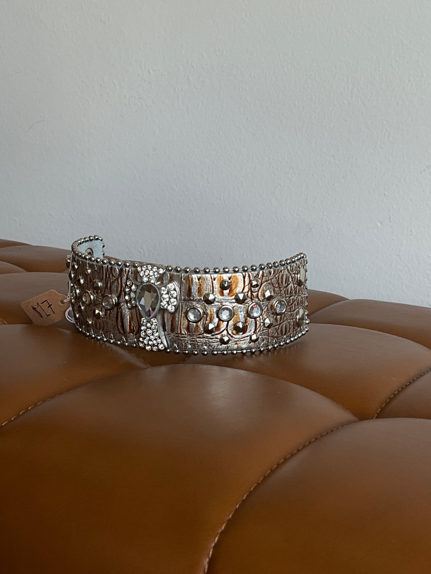 Rhinestone cuff