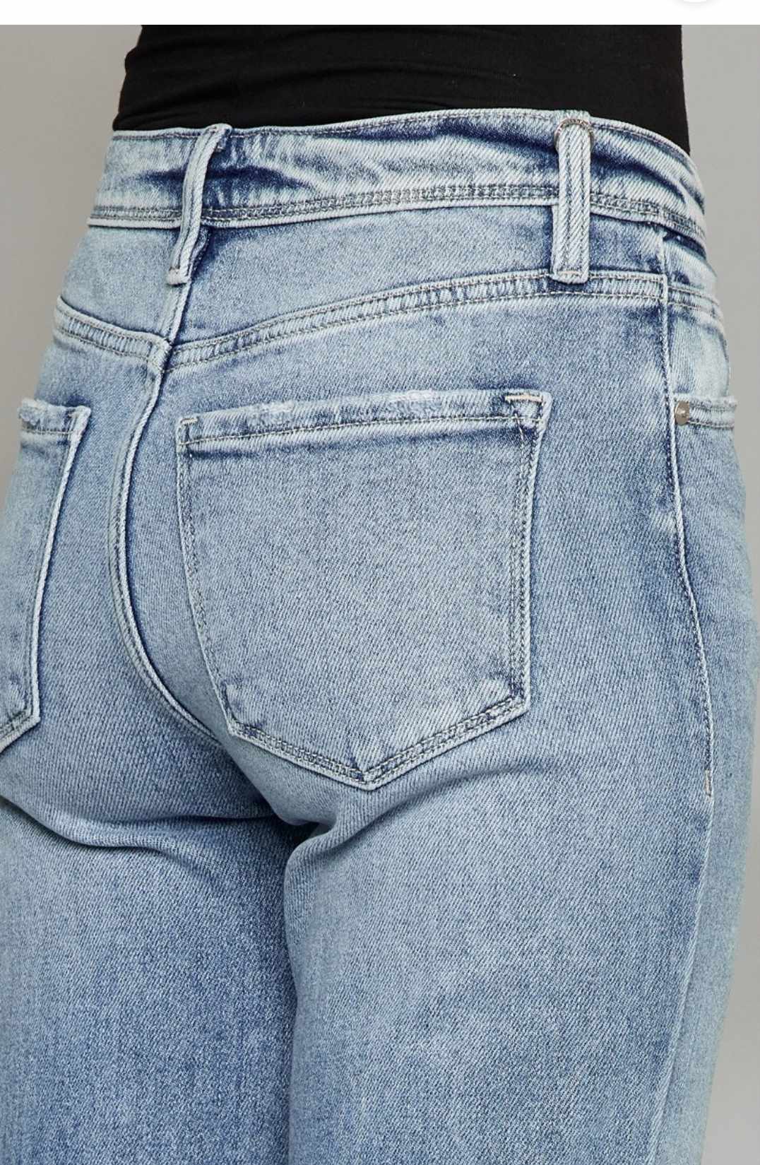 Kancan Premier High Rise Flare Jeans