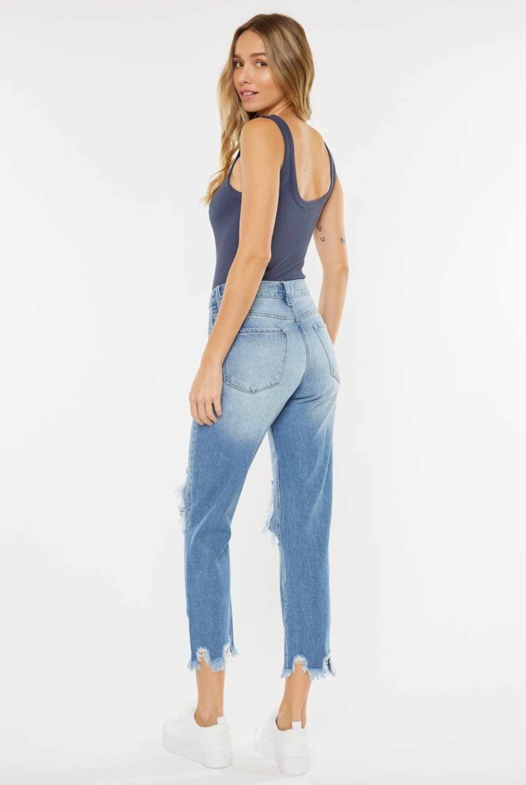 Kancan Regina High Rise Mom Jeans