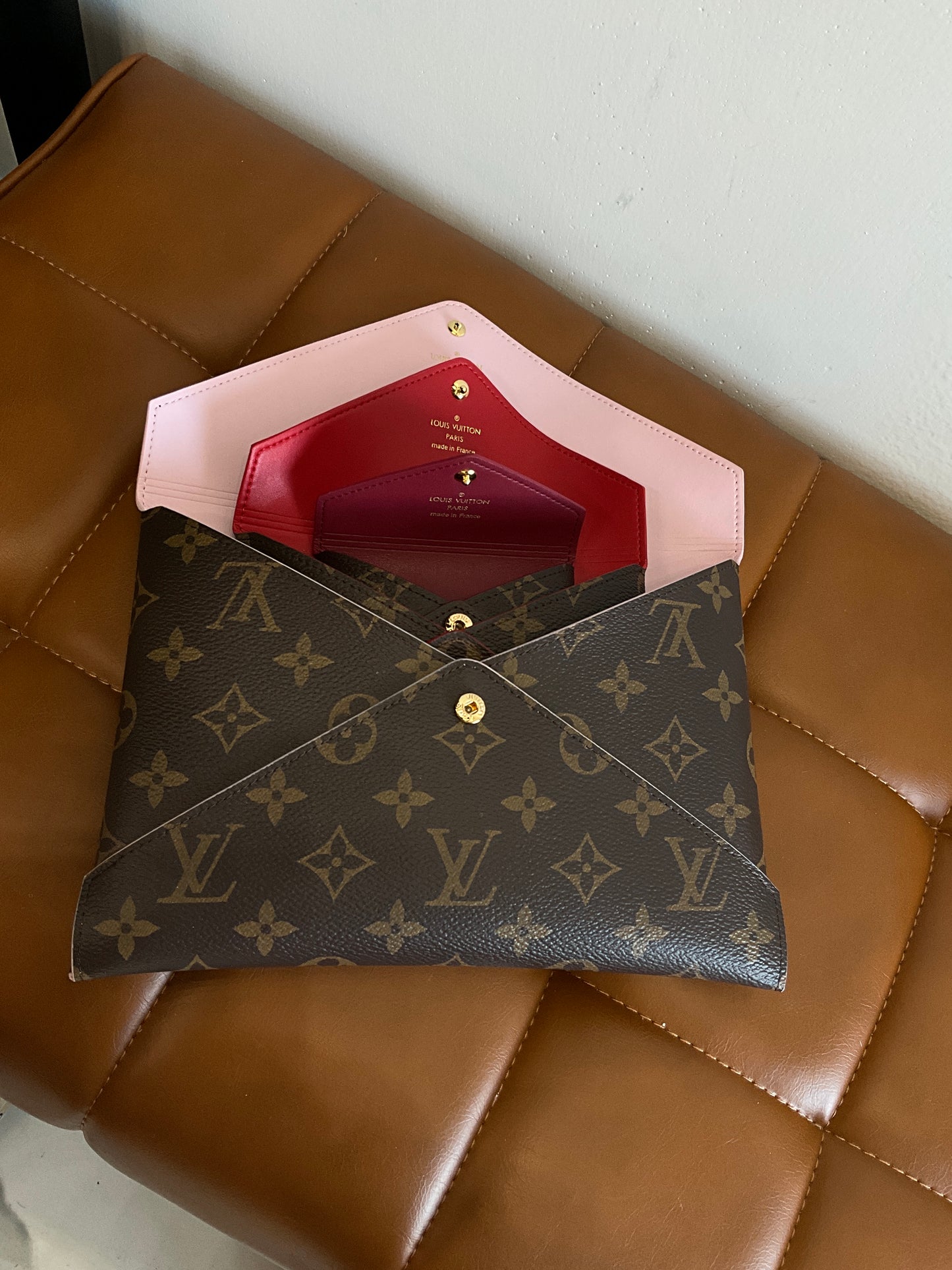 Luxury clutch 3 piece set