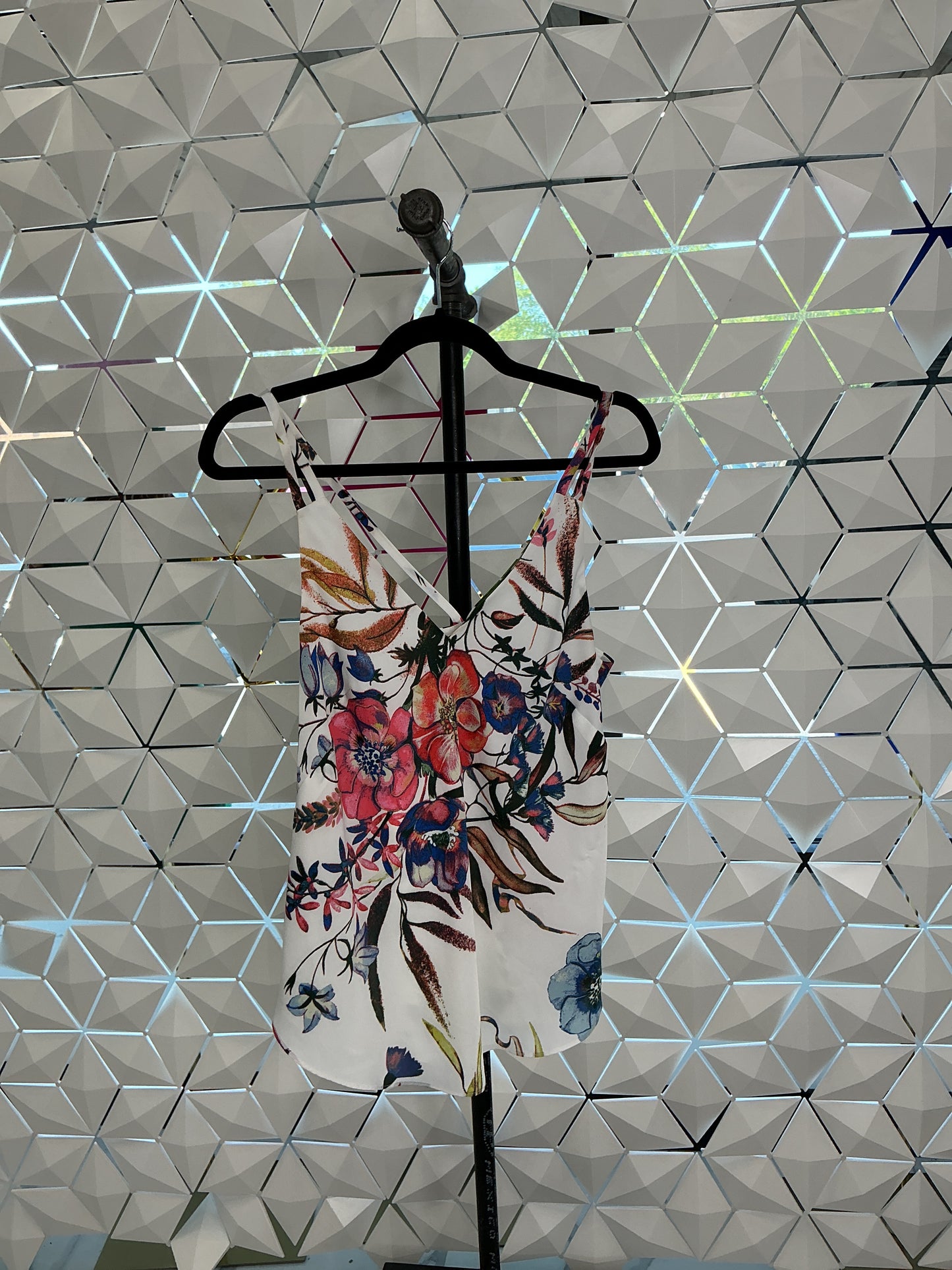 Double Strap Floral Tank