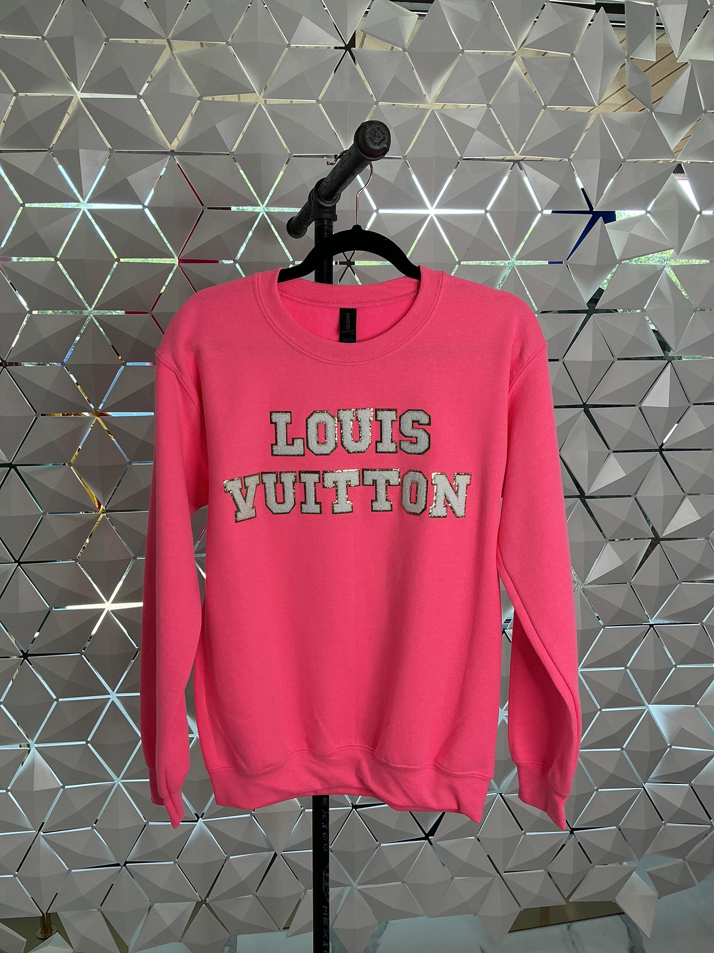 Pink Luxury Crewneck Sweatshirt