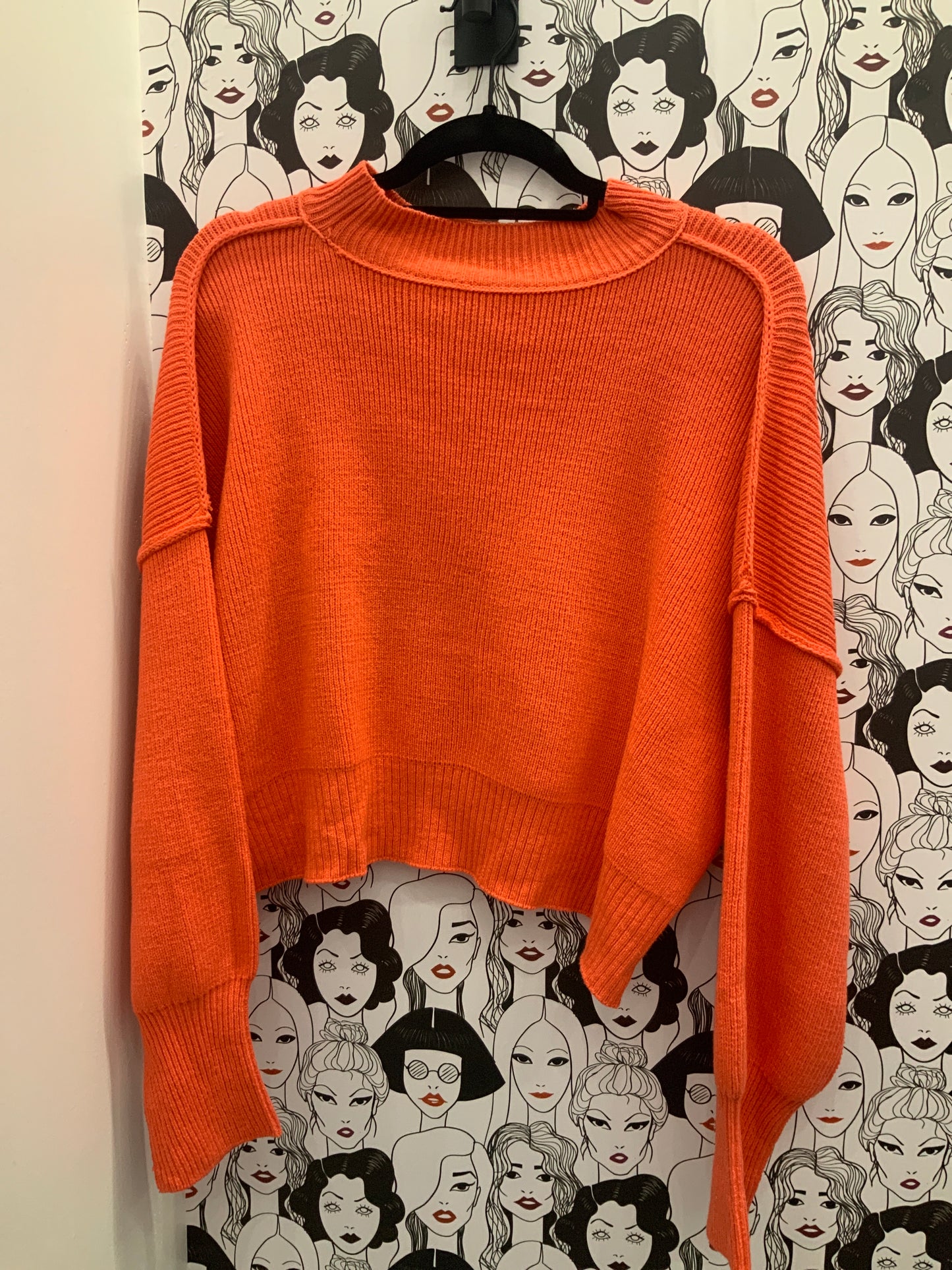 Oversized Crop Sweater