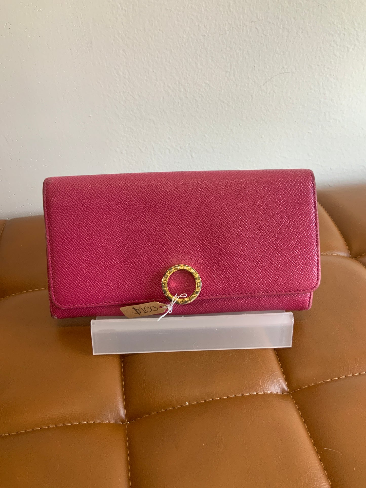 USED Authentic BVLGARI wallet
