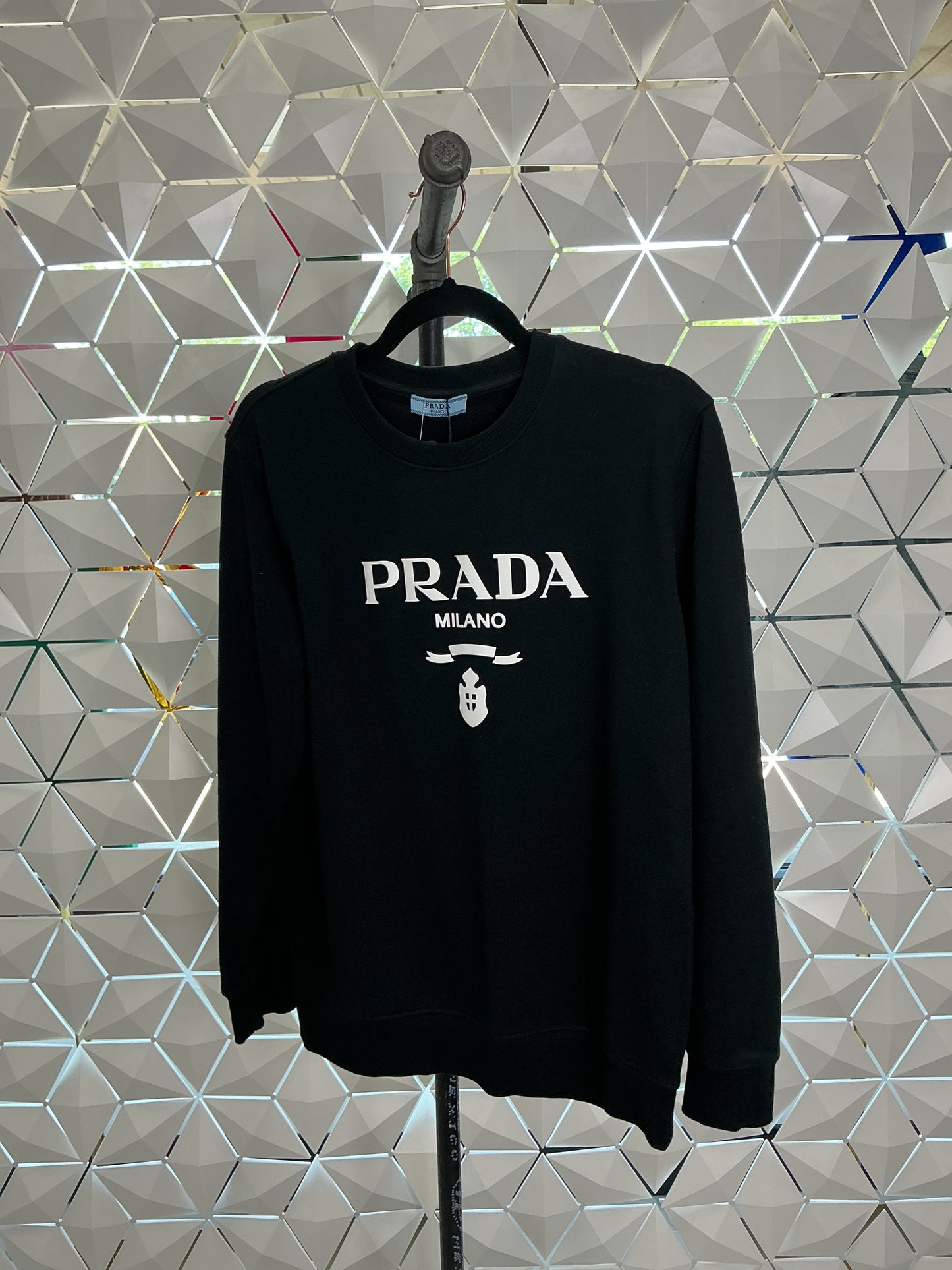 Black Luxury Crewneck
