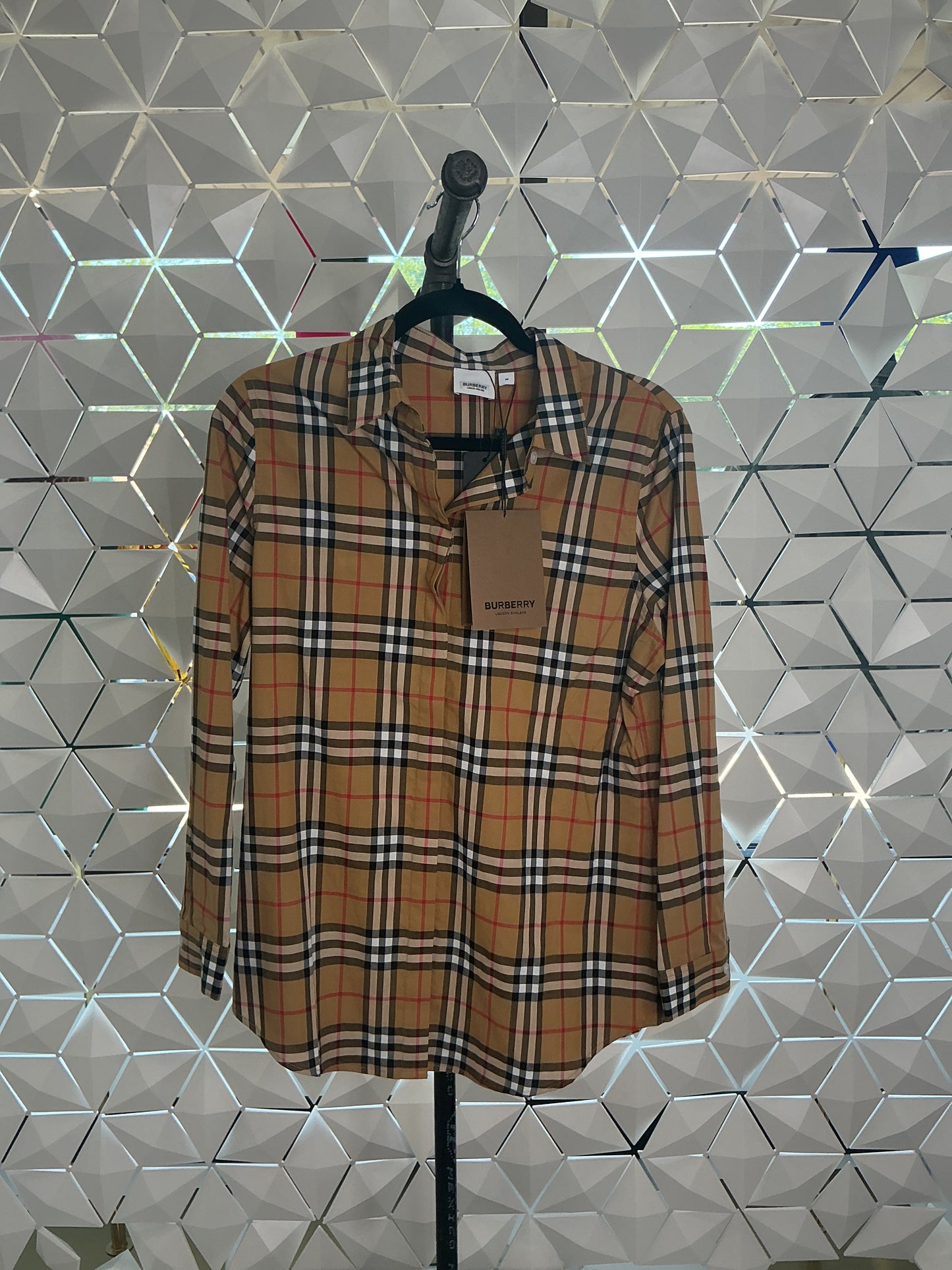 Luxury Plaid Button Down