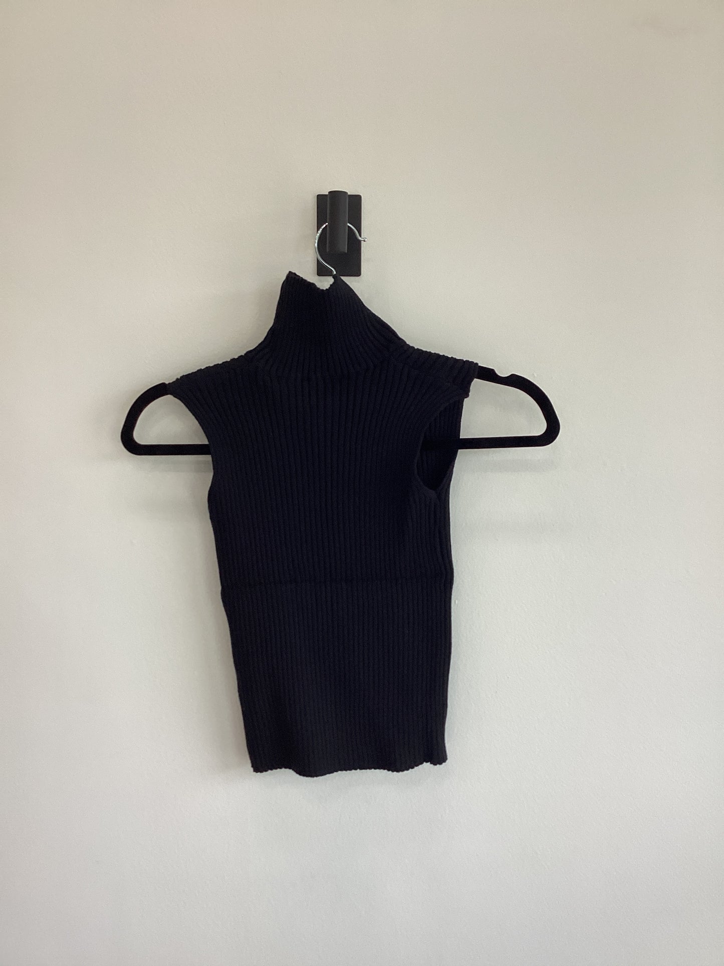 Ribbed High Neck Tank