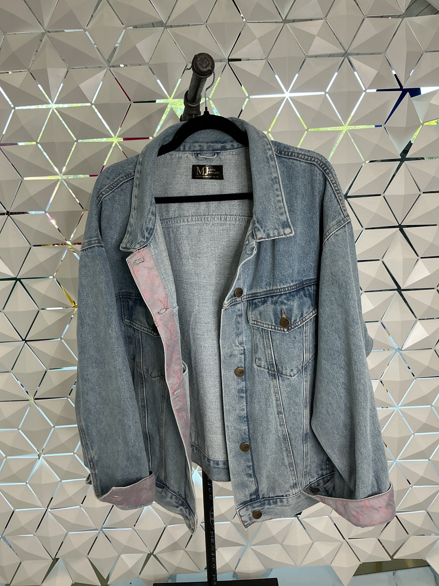 Luxury Oversized Denim Jacket