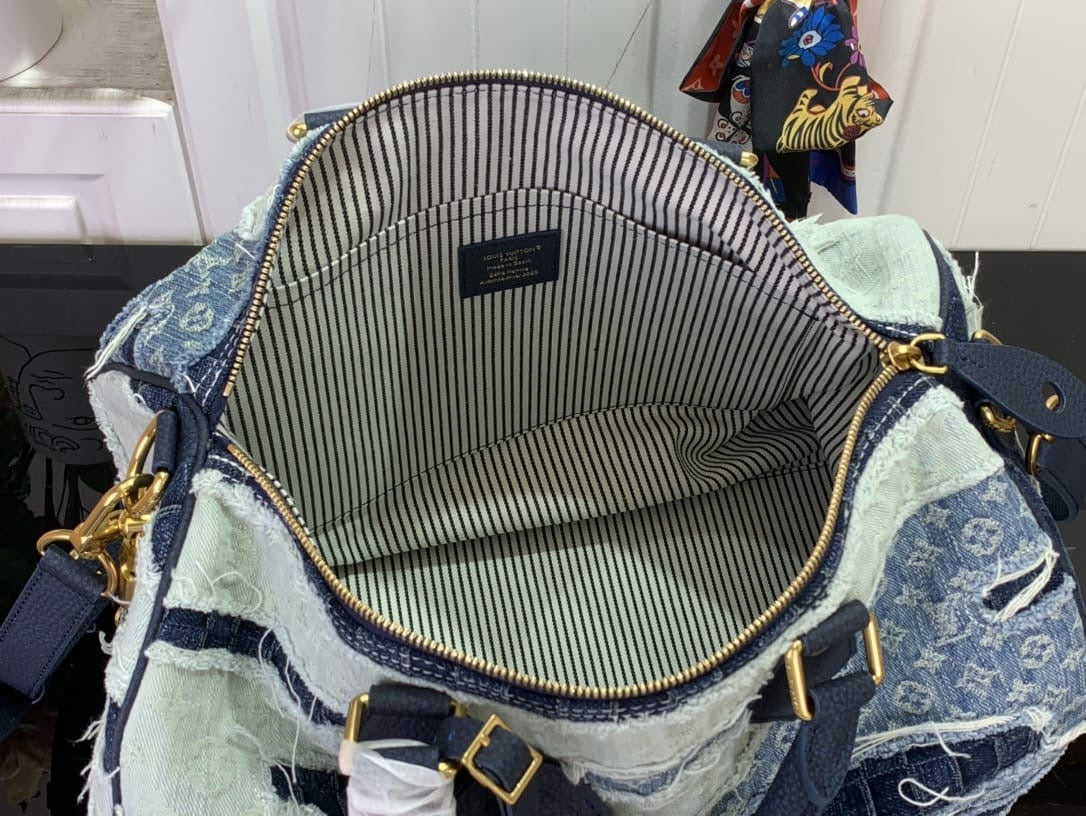 Luxury denim bag