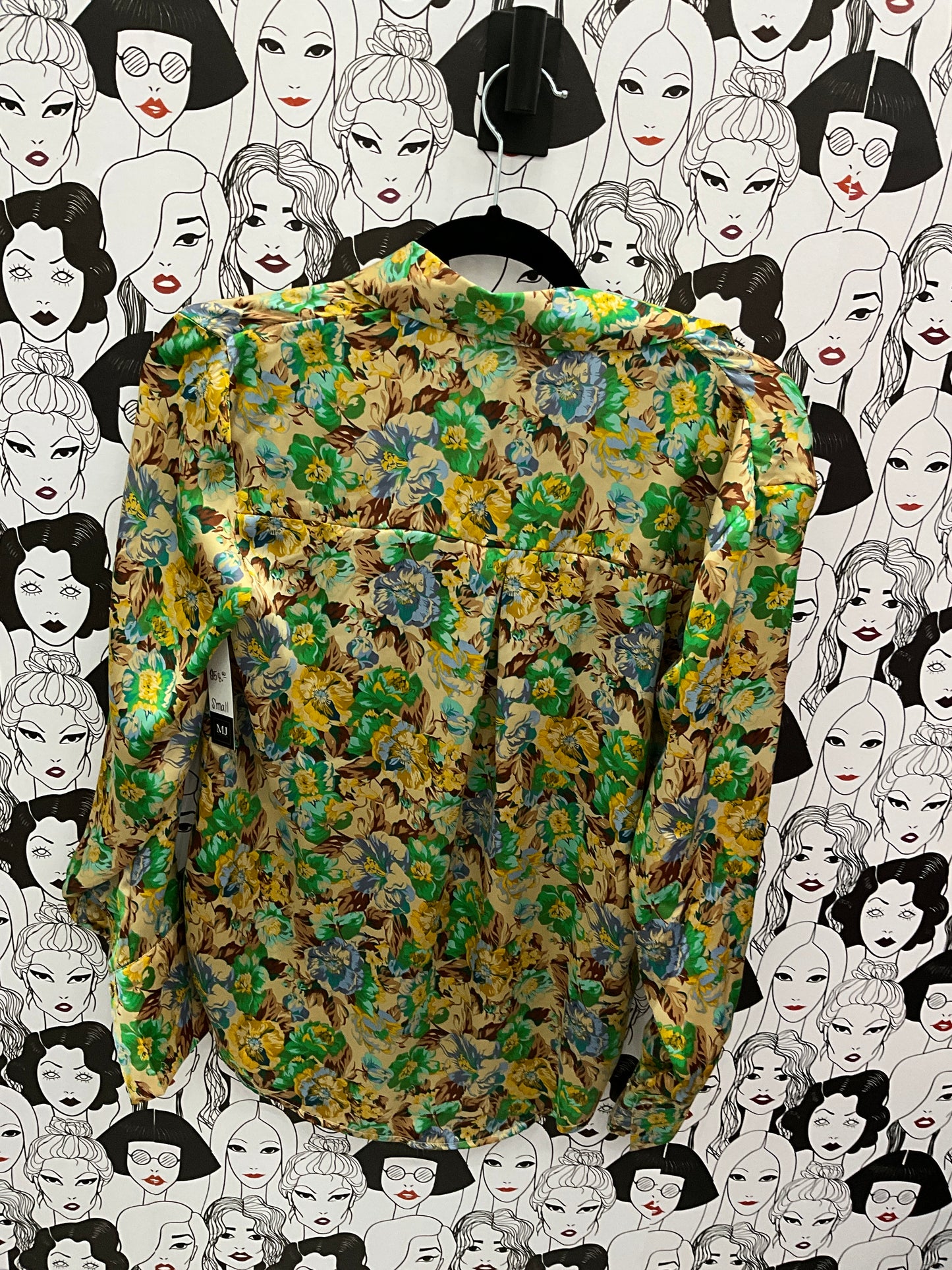 Floral Silk Blouse