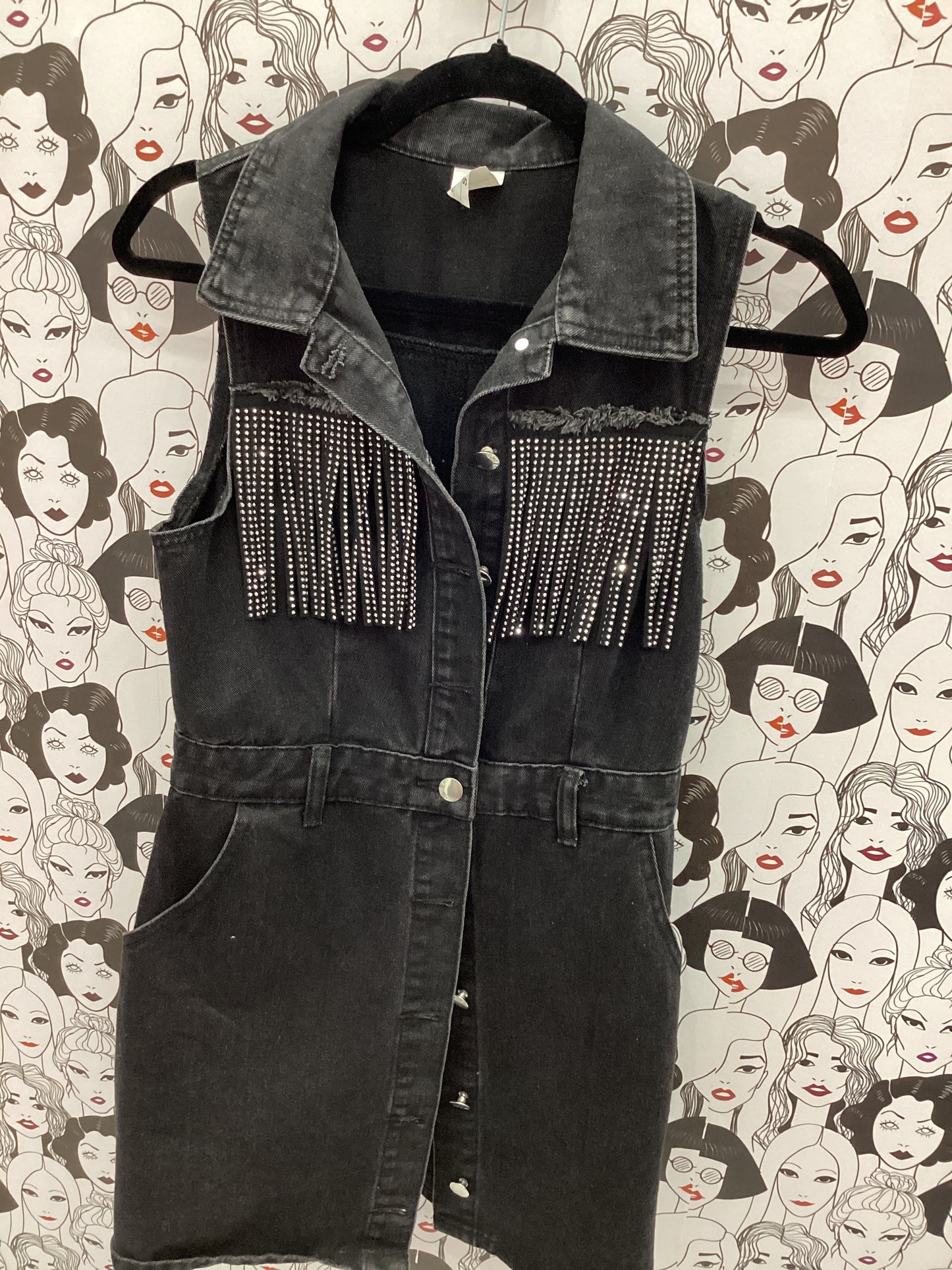 Western denim dress