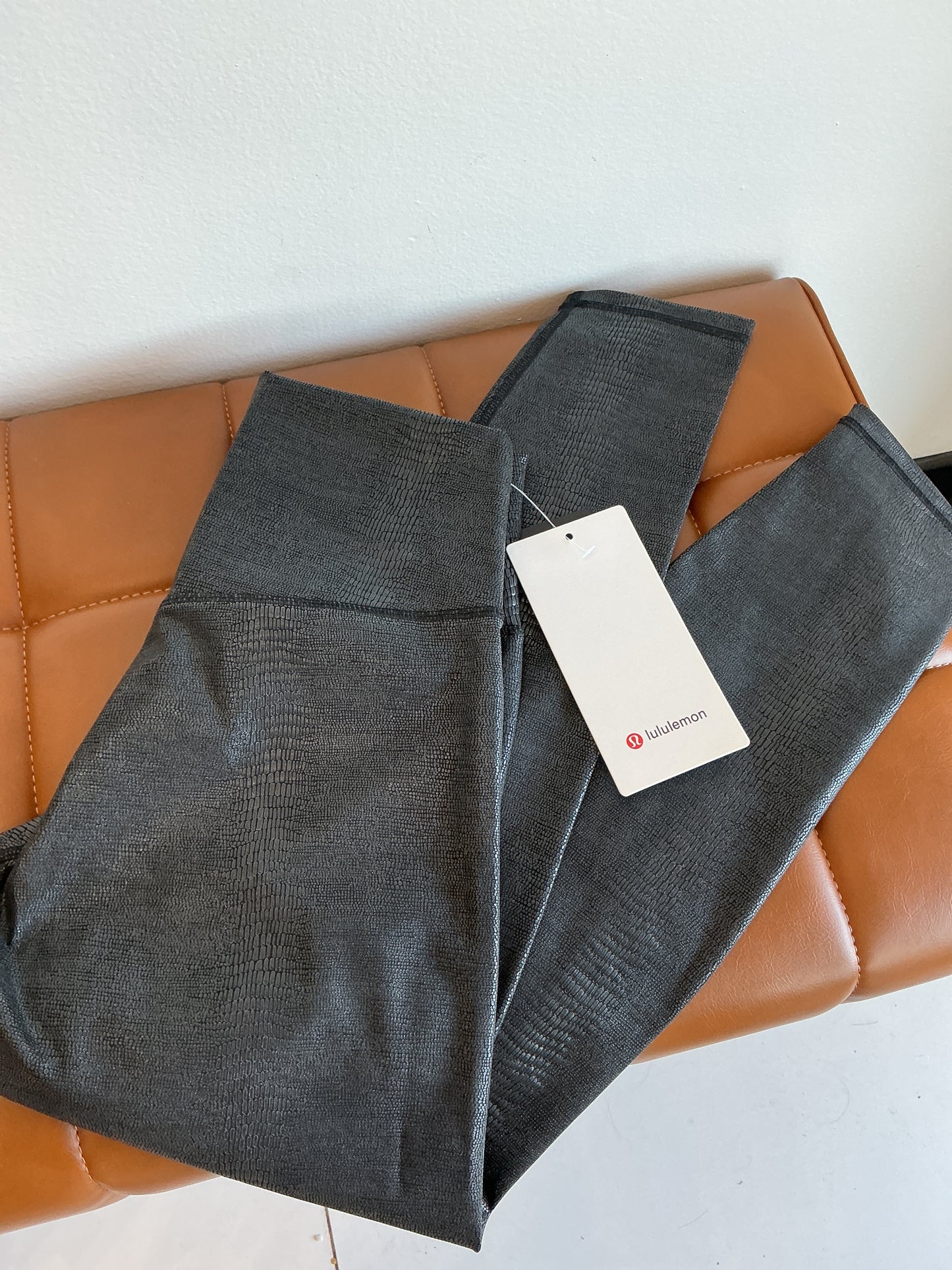 Reptile Textured Leggings 25”