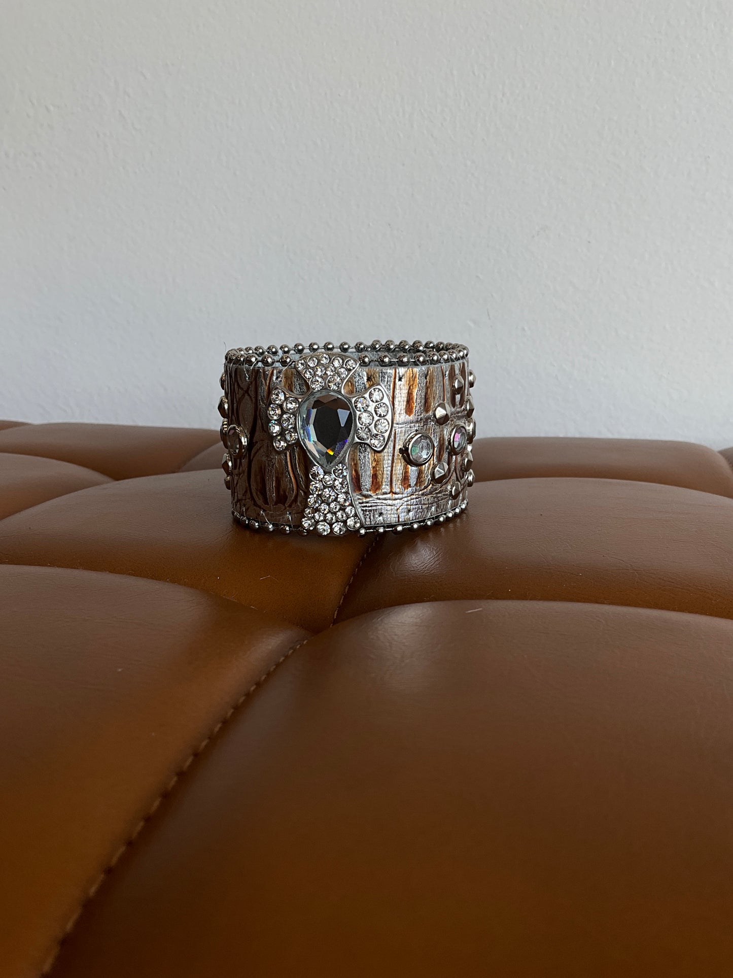 Rhinestone cuff