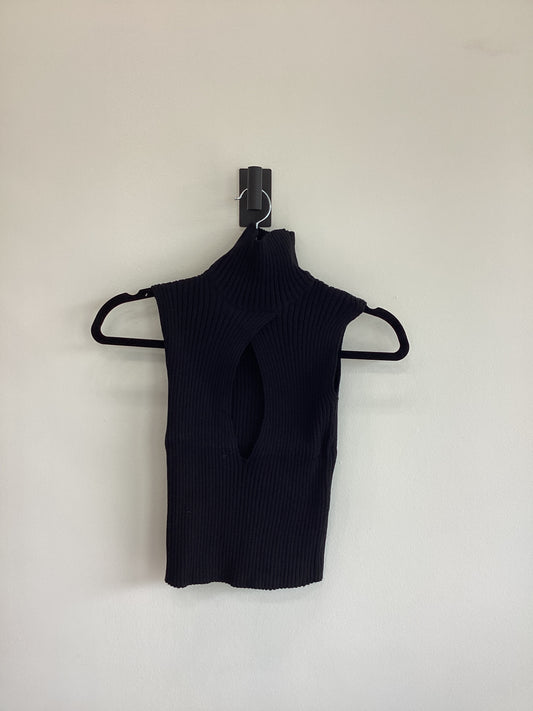 Ribbed High Neck Tank