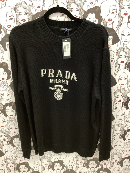 Luxury black sweater