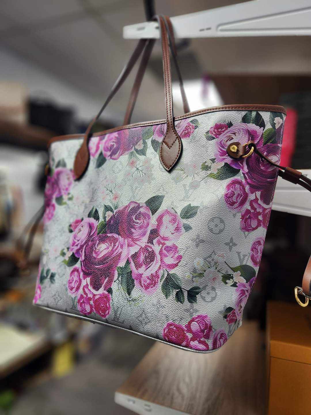 LV NeverF MM Floral