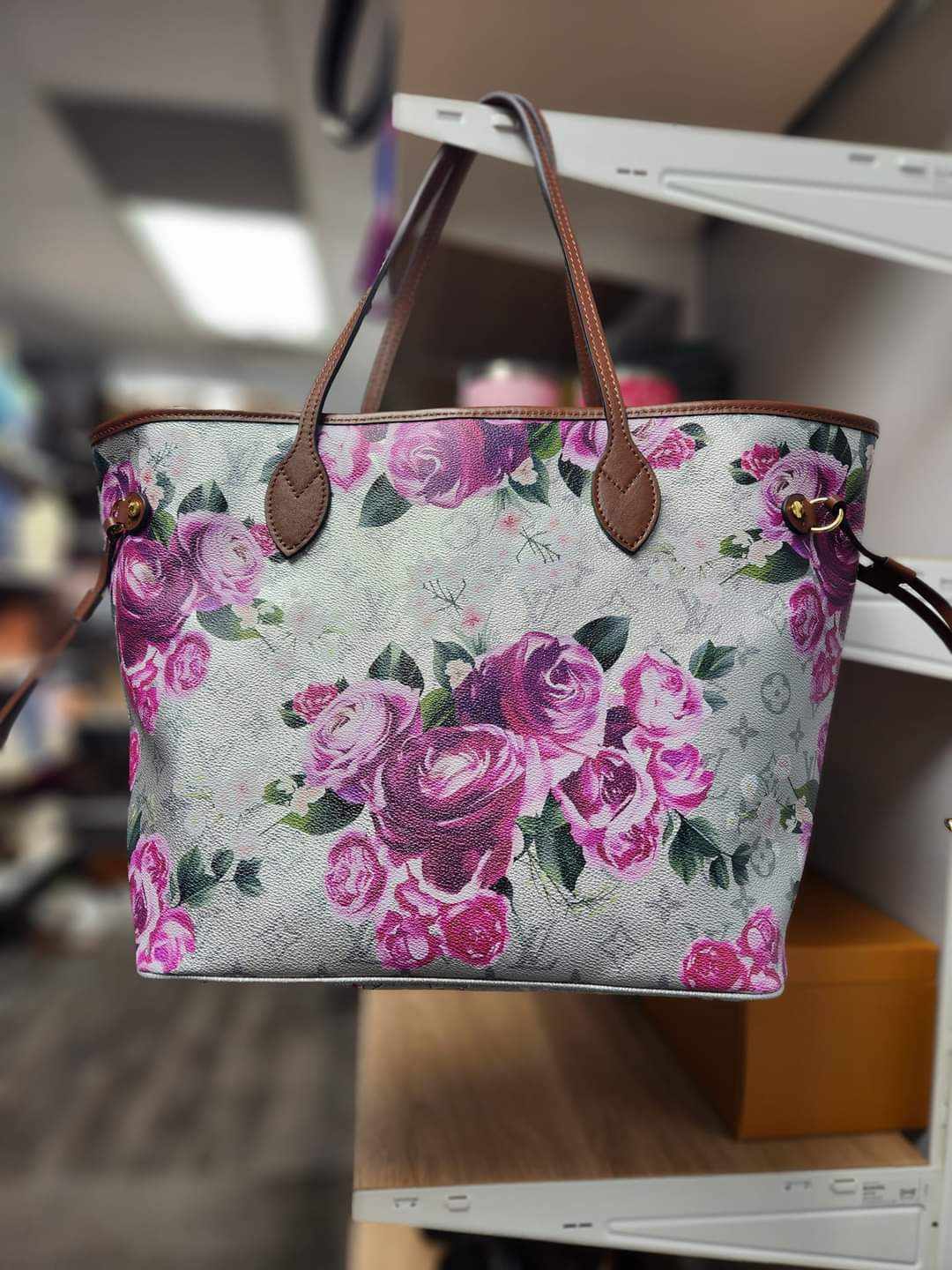 LV NeverF MM Floral