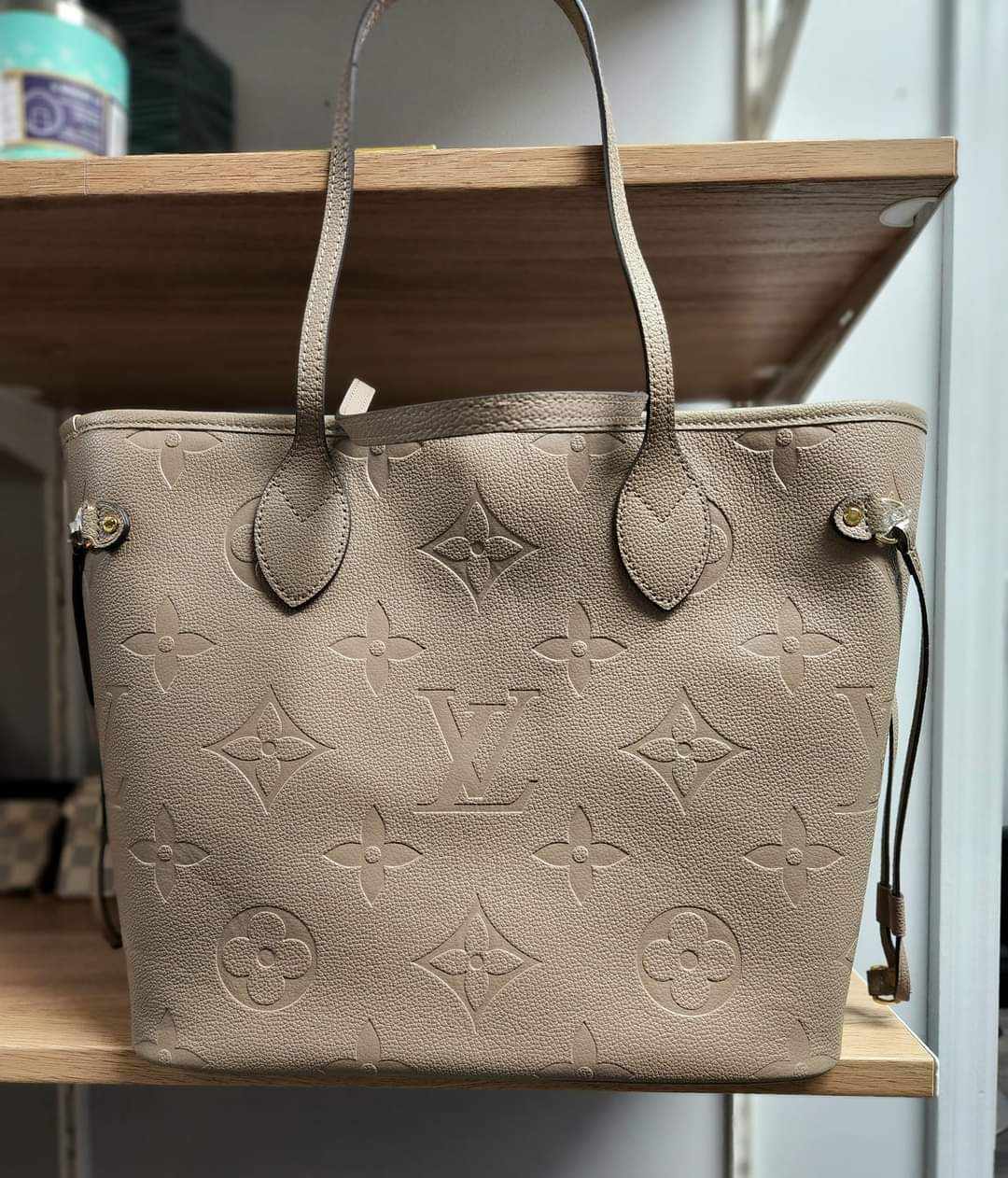 LV NeverF Embossed