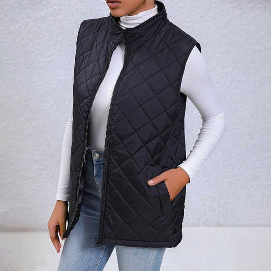 Puffer Vest Full Length