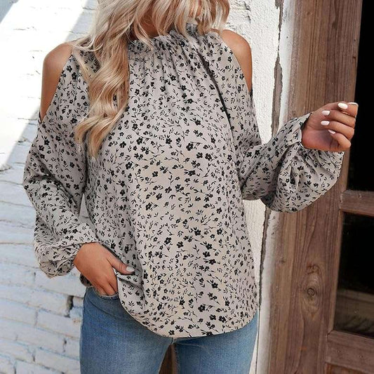 Cheetah Peep Hole Sleeves