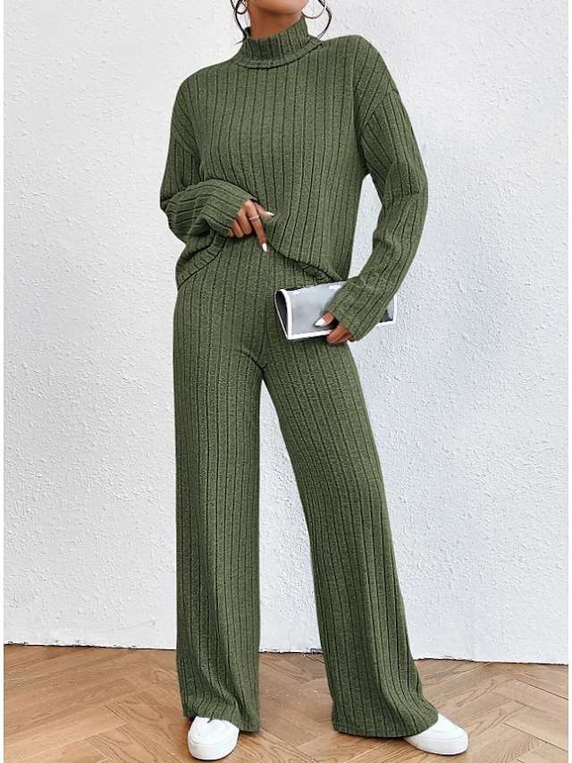 Turtleneck Lounge Set