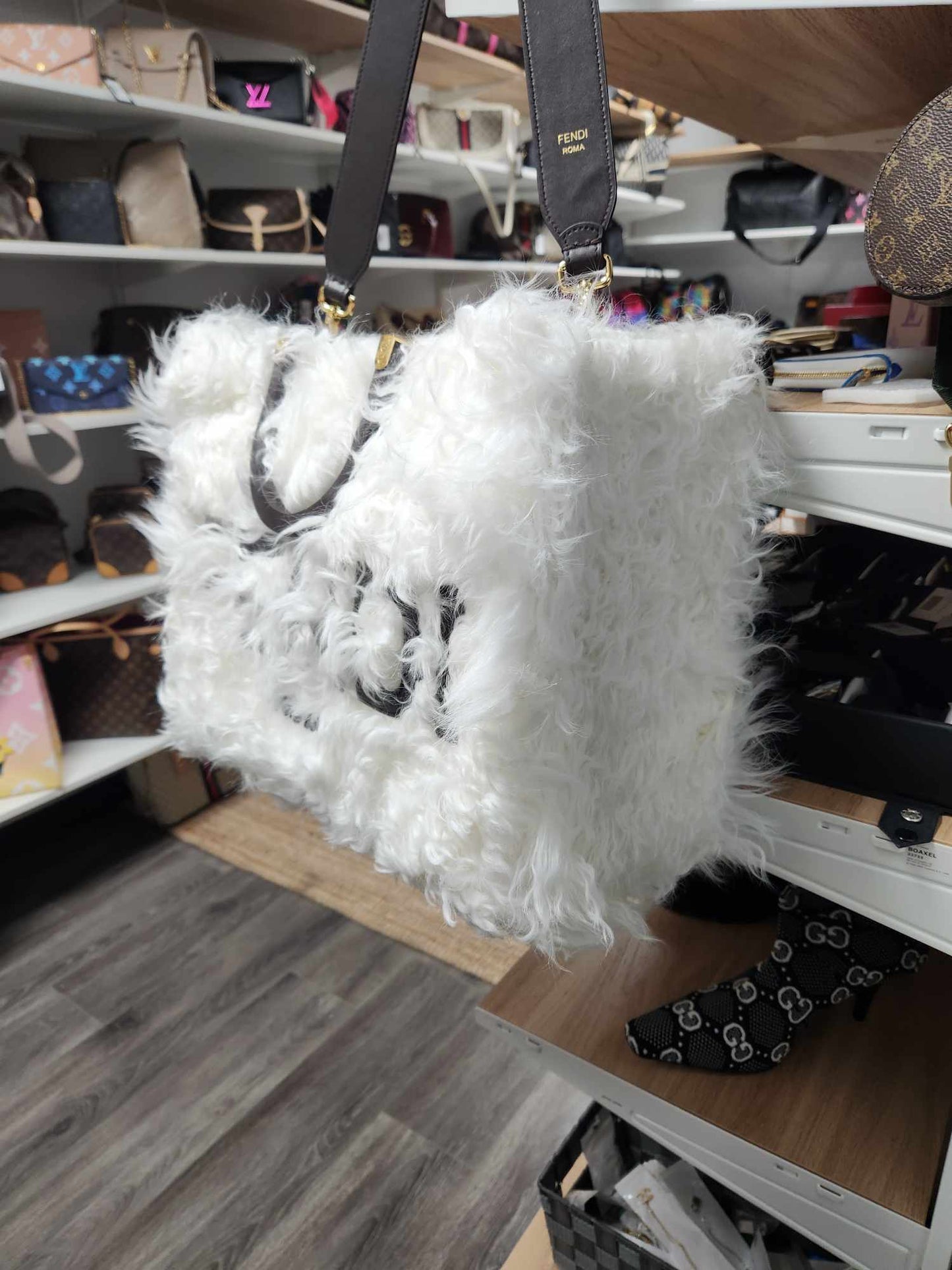 Fendi Large Tote Sherpa