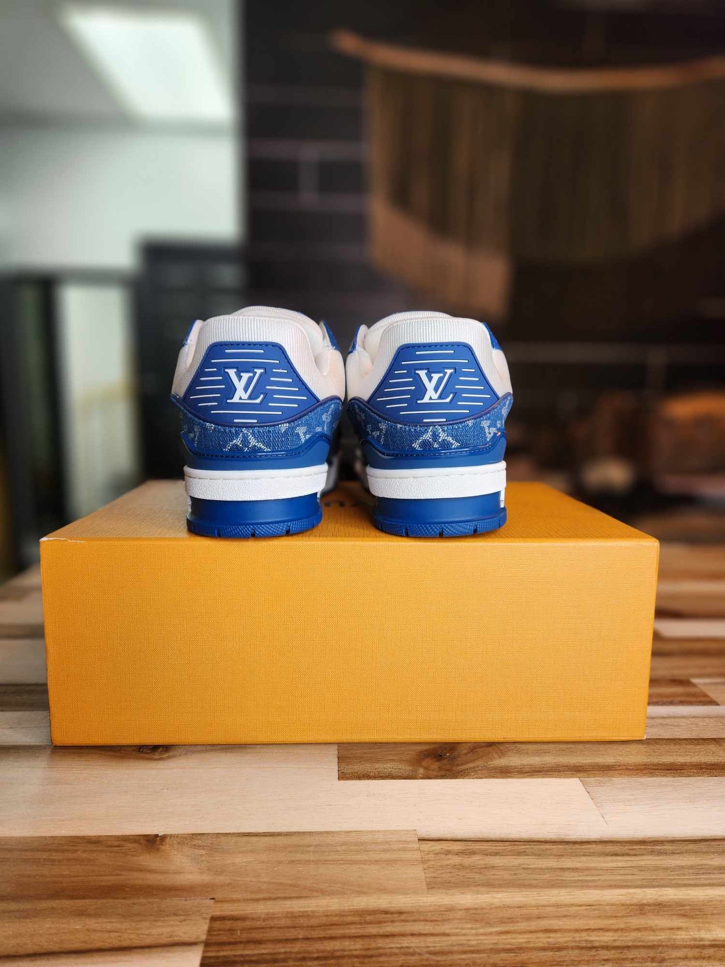 LV Denim Blue Sneakers