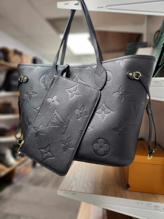 LV NeverF Embossed