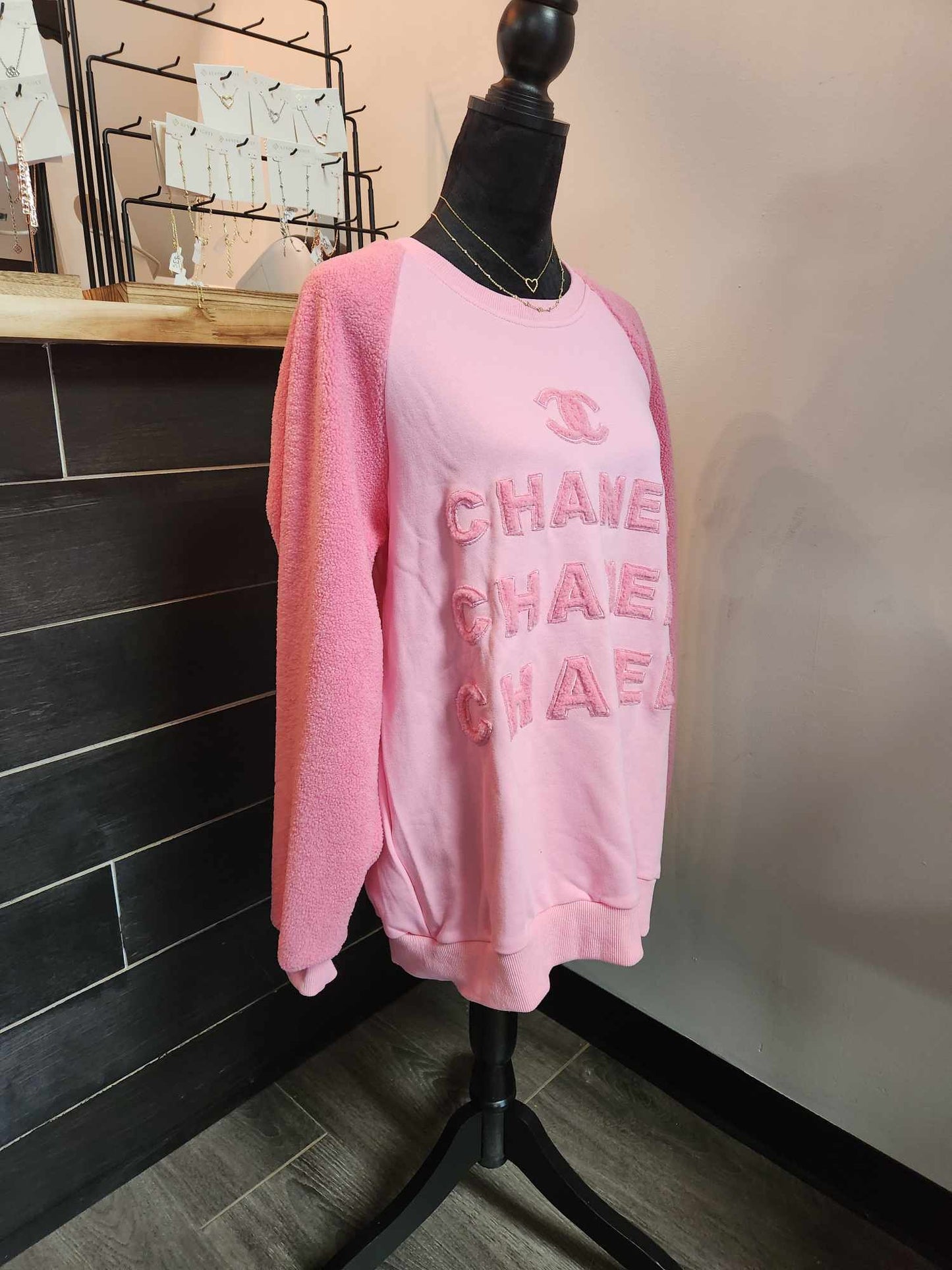 Chanel 3 Pink Crewneck