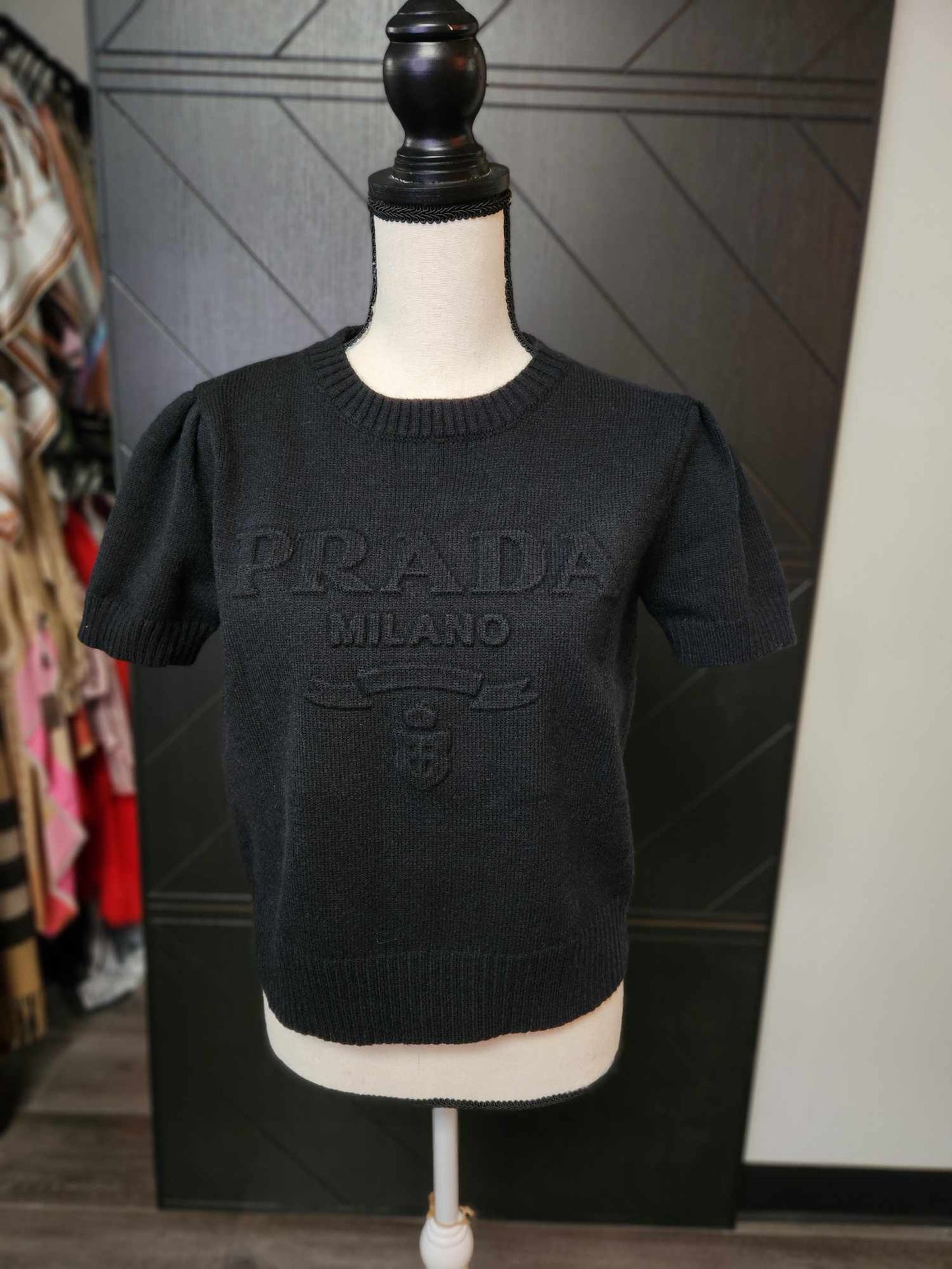 Prada Crop Sweater