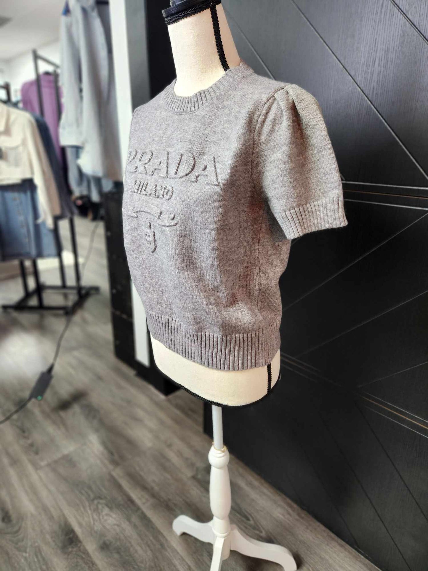 Prada Crop Sweater