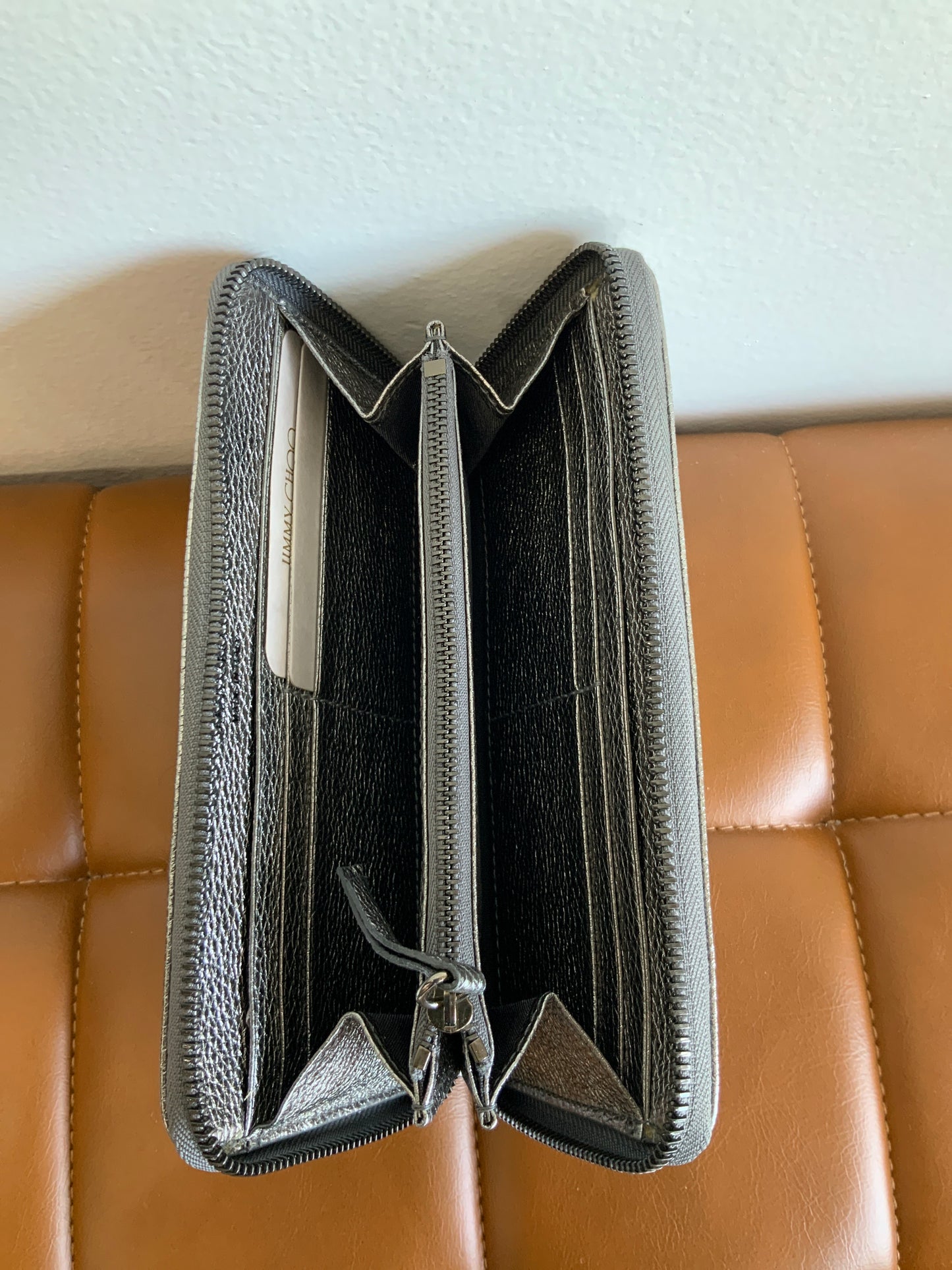 AUTHENTIC Luxury Silver Wallet