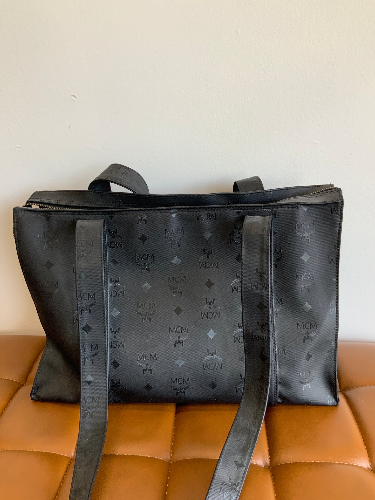 Vintage Black Tote Bag