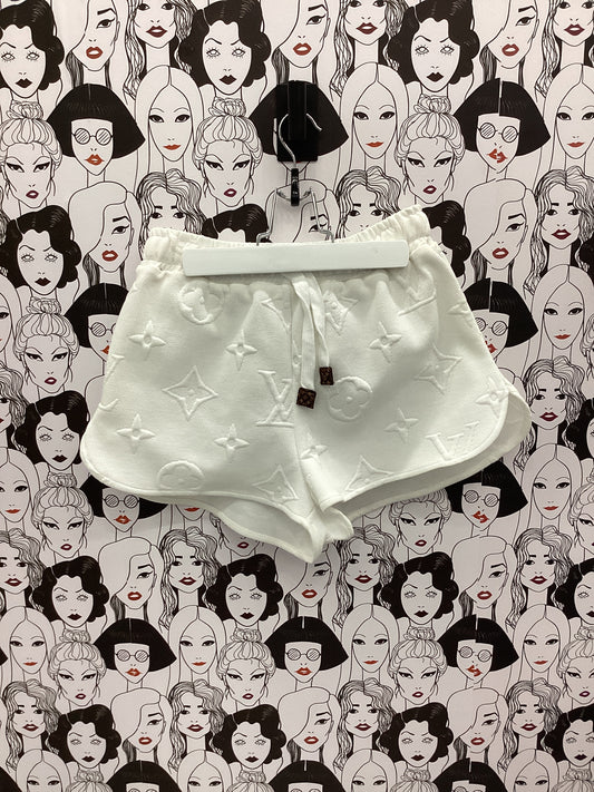 Luxury white shorts