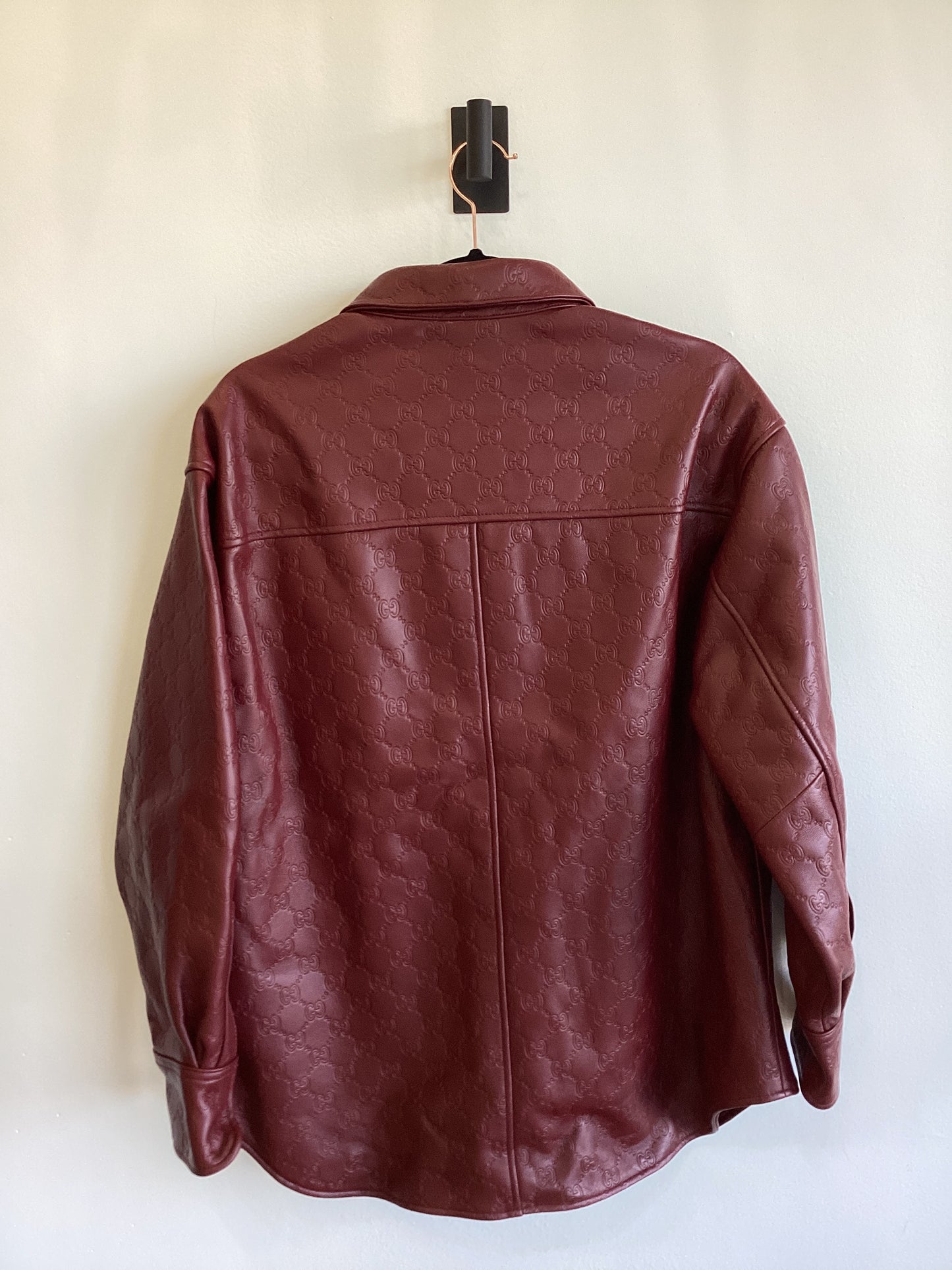 Luxury Leather Overshirt