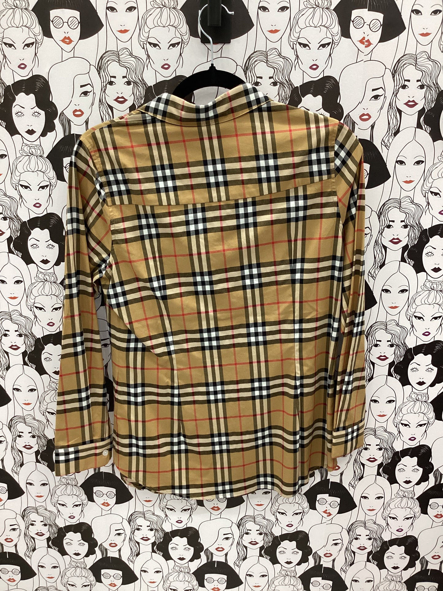 Luxury plaid button down