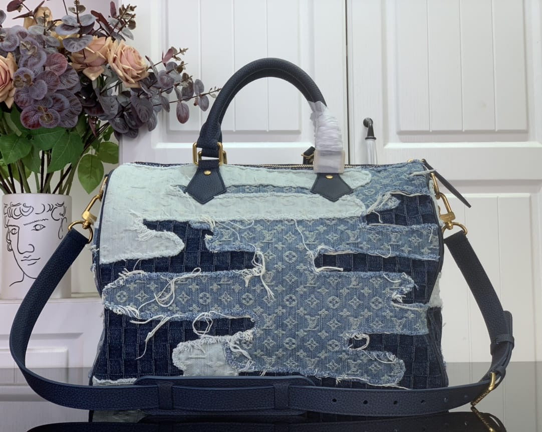 Luxury denim bag