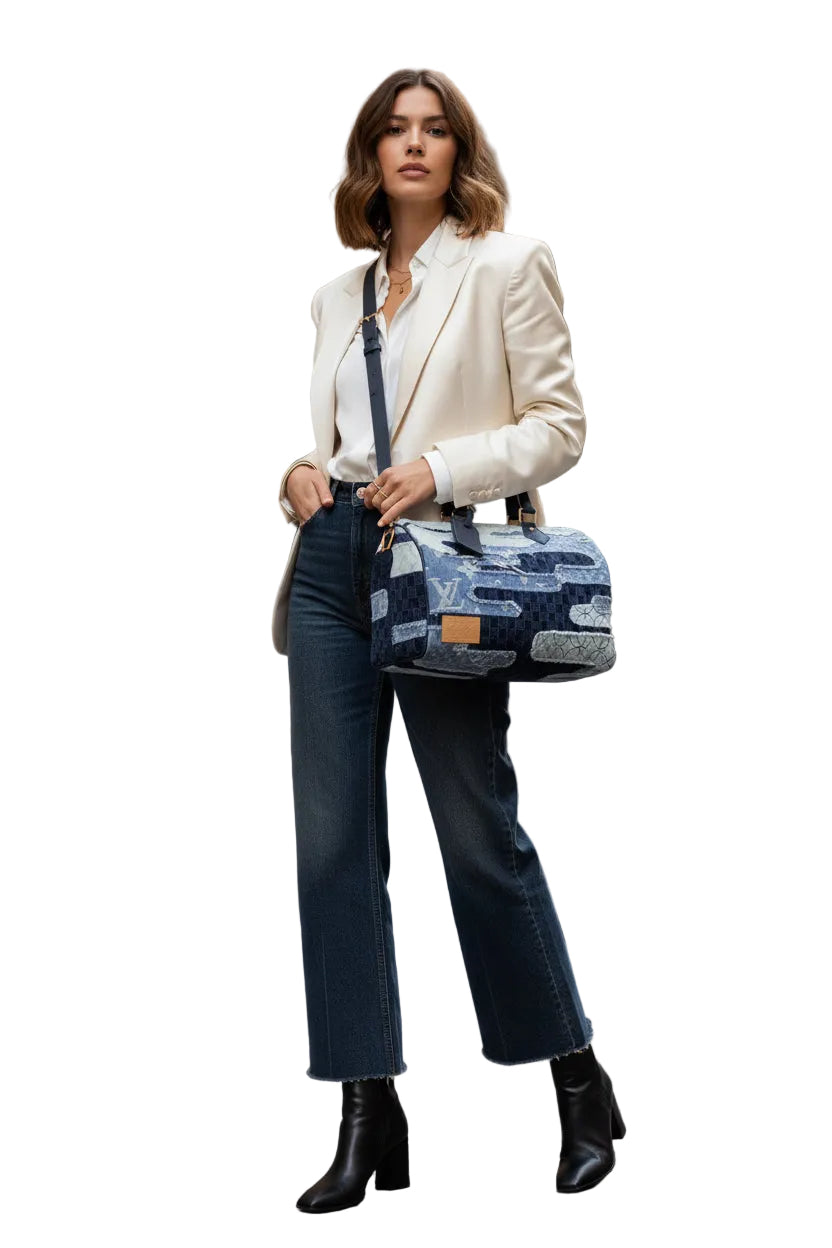 Luxury denim bag
