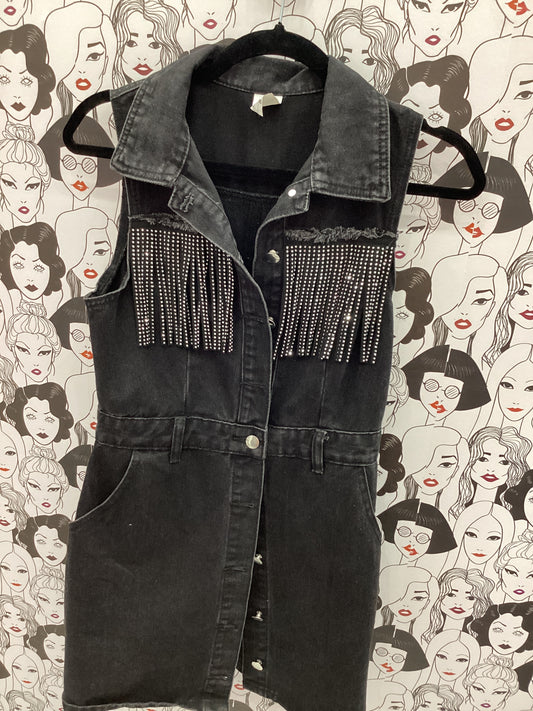 Western denim dress