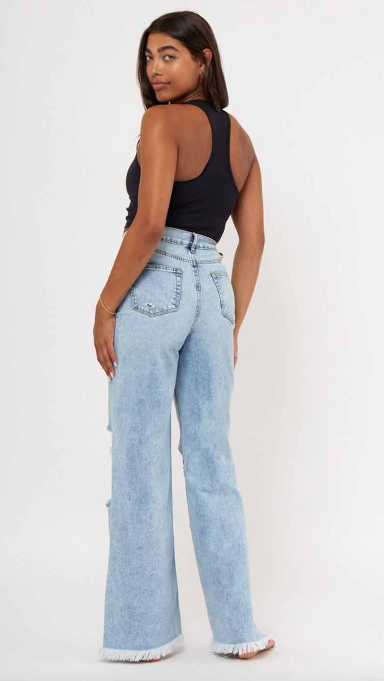 Boom Boom Extreme Wide Leg Jeans