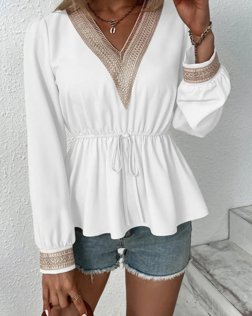 V Neck Blouse