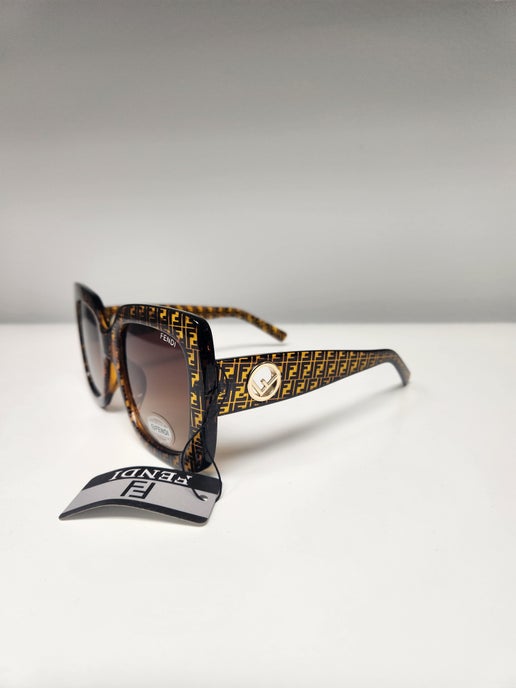 F Logo Sunglasses